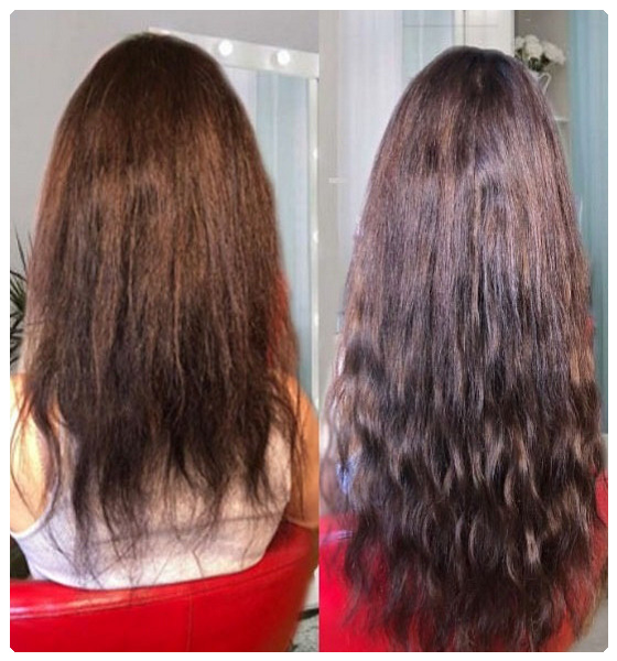 брюнетка нарощеним волоссям